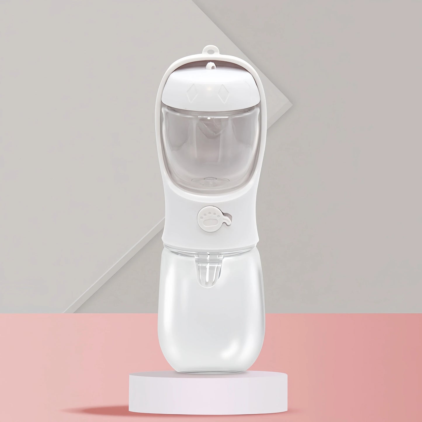 Portable Pet Water Bottle – 2-in-1 Water & Food Dispenser