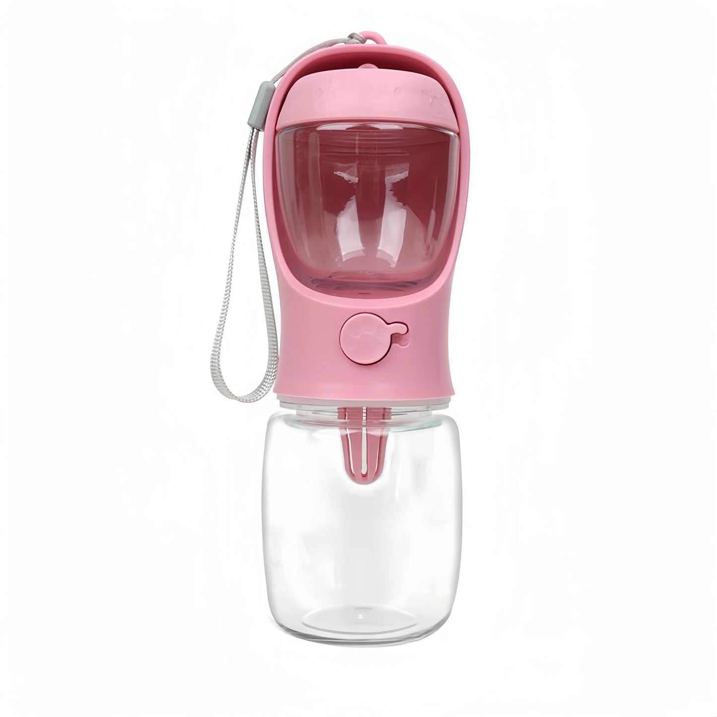 Portable Pet Water Bottle – 2-in-1 Water & Food Dispenser